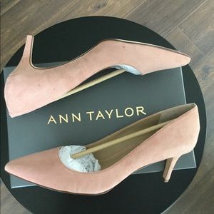 Blush Ann Taylor Heels - NWT